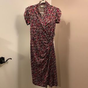 DIANE Von Furstenberg Vintage Silk Wrap Dress size 2